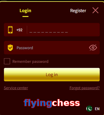 Flyingchess login preview